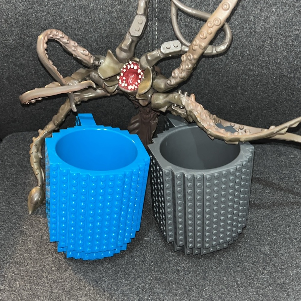 Mega Bloks mugs and kraken
